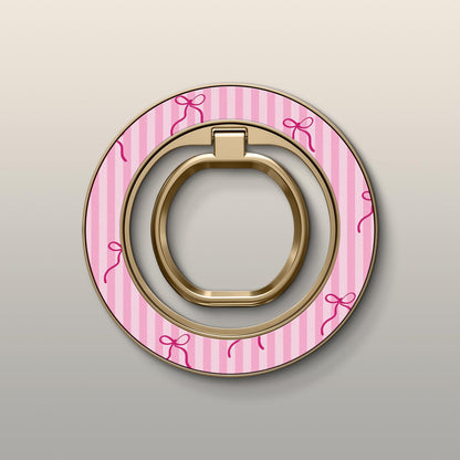 Ribbon Stripe Ultrabling MagSafe Ring - Front View