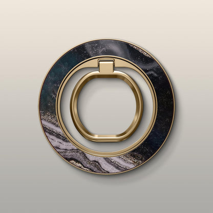Obsidian Marble Ultrabling MagSafe Ring - Front View