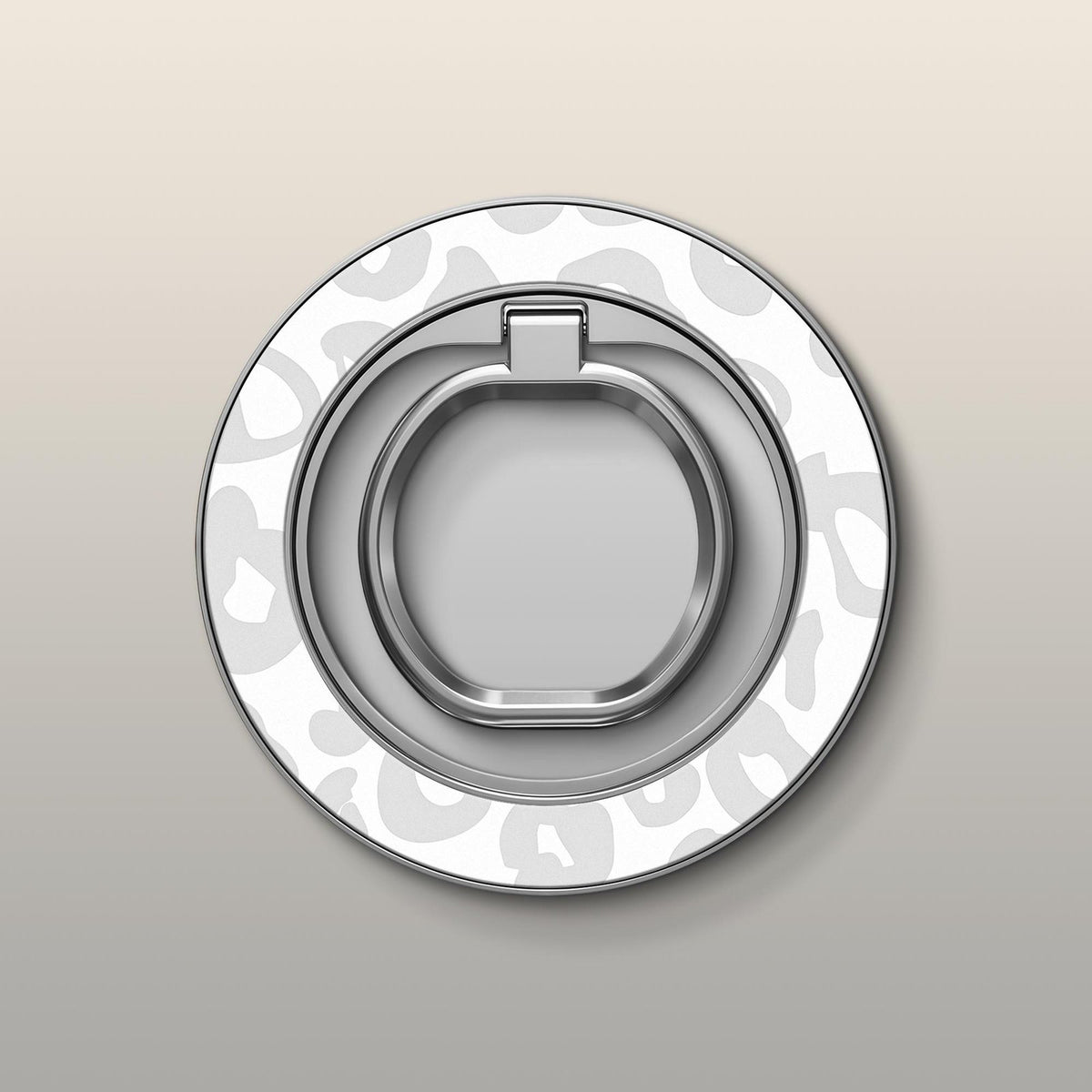 Ivory Leopard - MagSafe Ring