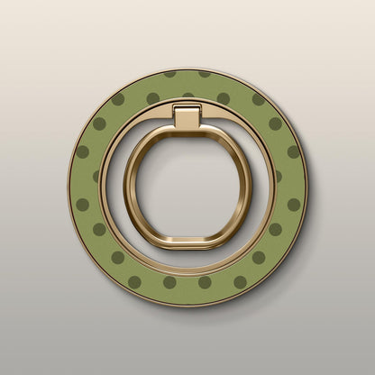 Moss Dots Ultrabling MagSafe Ring - Front View