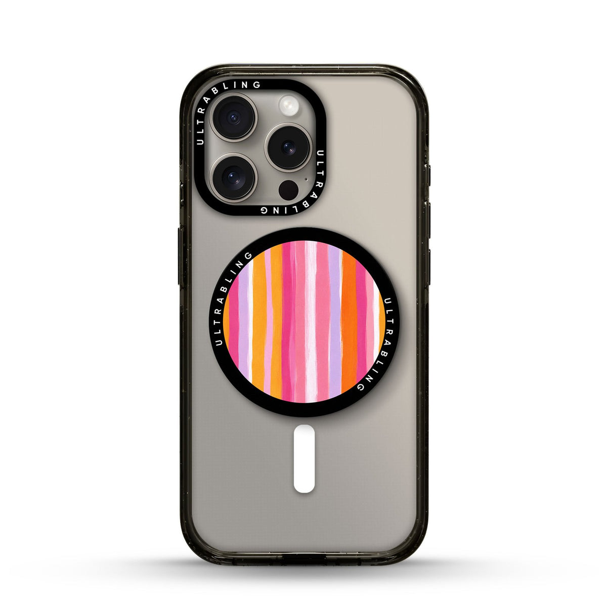 Paint Stripe Ultrabling MagSafe Phone Grip - Front View