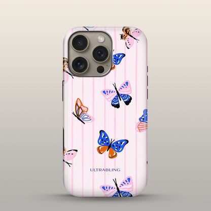 Butterfly Stripe Ultrabling eclipse case front view