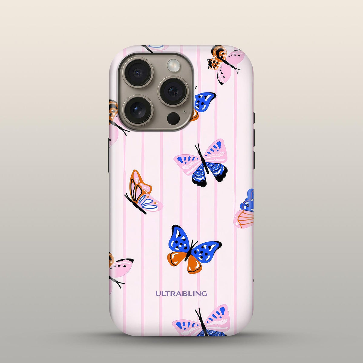 Butterfly Stripe - Eclipse Case