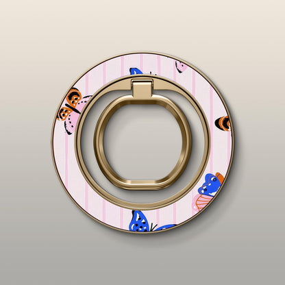 Butterfly Stripe Ultrabling MagSafe Ring - Front View
