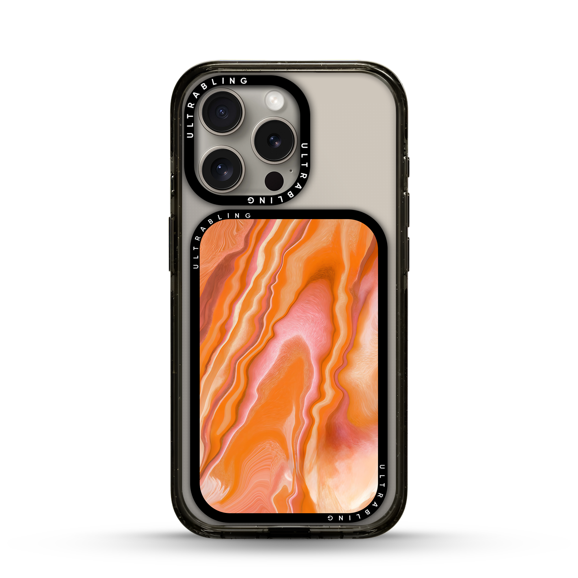 Sunset Agate MagSafe Wallet - Flat Lay