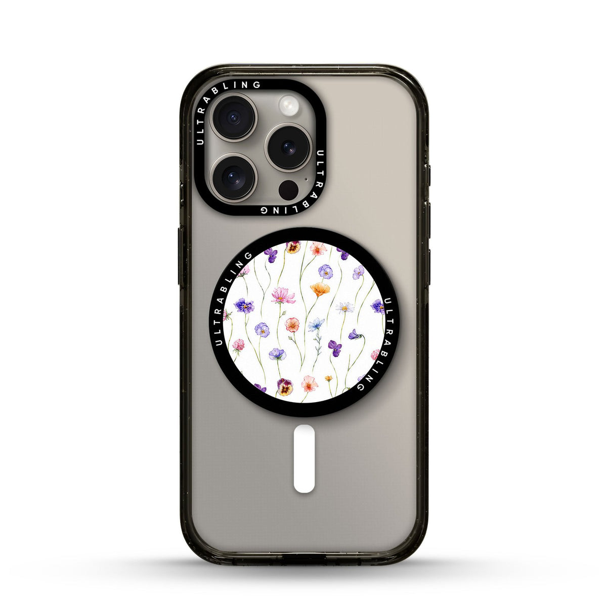 Field Flowers Ultrabling MagSafe Phone Grip - Front View