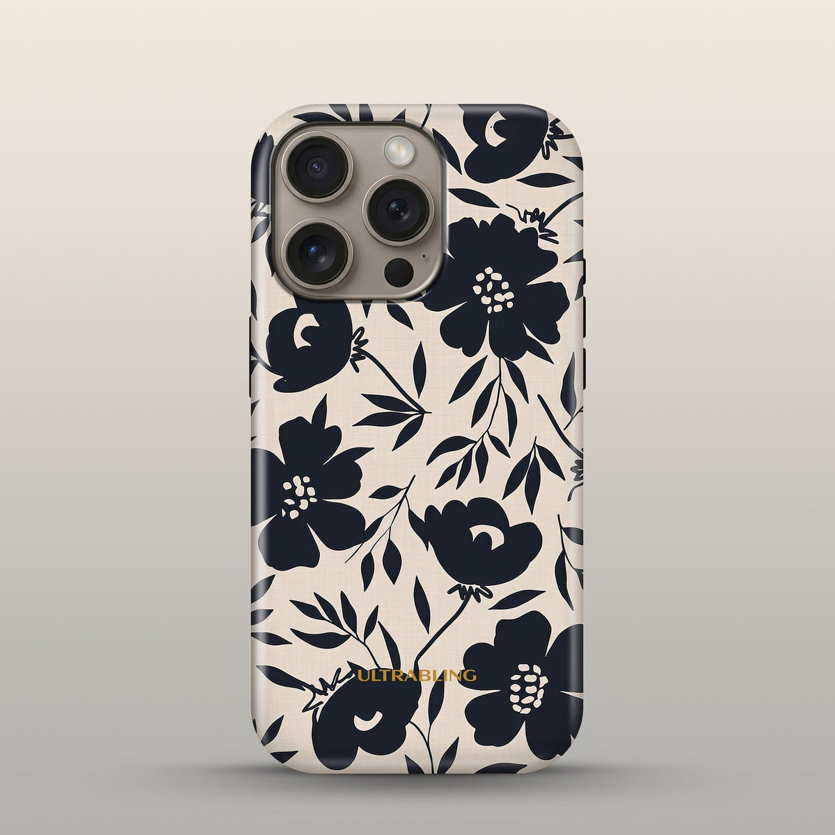 Navy Bloom - Eclipse Case