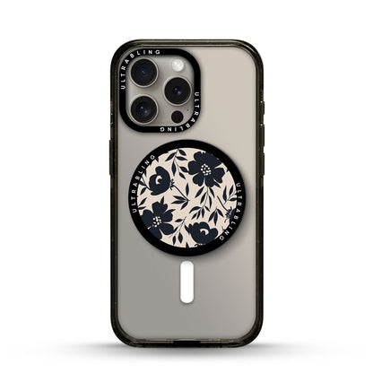 Navy Bloom Ultrabling MagSafe Phone Grip - Front View