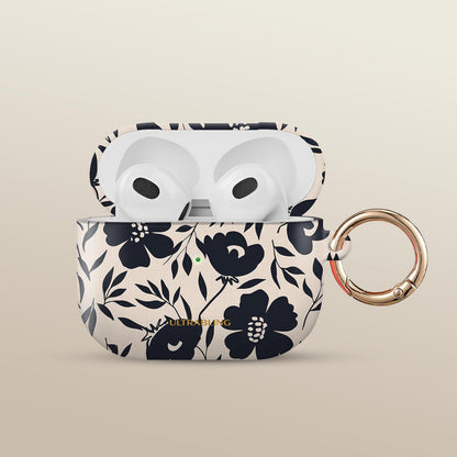 Navy Bloom Ultrabling AirPods case front view