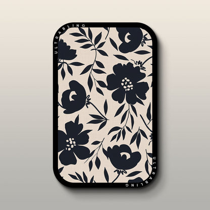 Navy Bloom - MagSafe Wallet