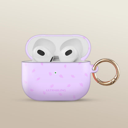 Petal Snow Ultrabling AirPods case front view