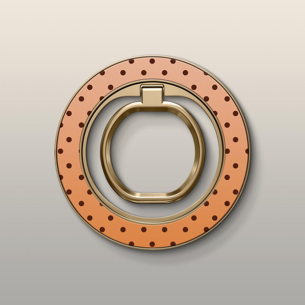Toffee Dot Ultrabling MagSafe Ring - Front View