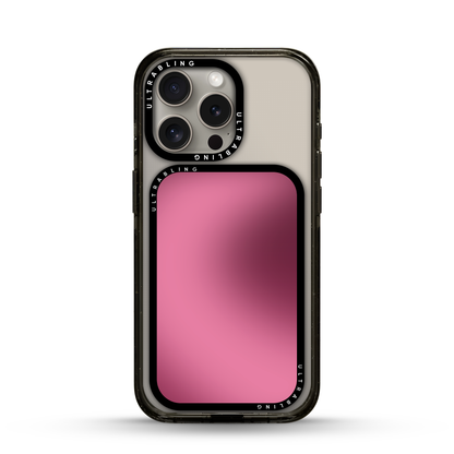 Pink Fade MagSafe Wallet - Flat Lay