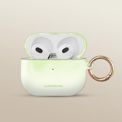 Mint Melt Ultrabling AirPods case front view