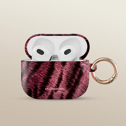 Garnet Fur Ultrabling AirPods case front view