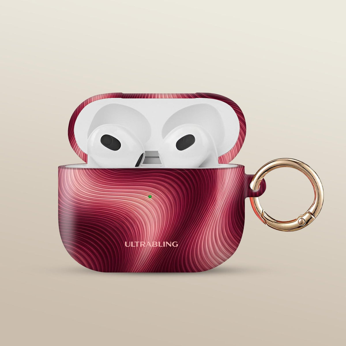 Heat Wave Ultrabling AirPods case front view