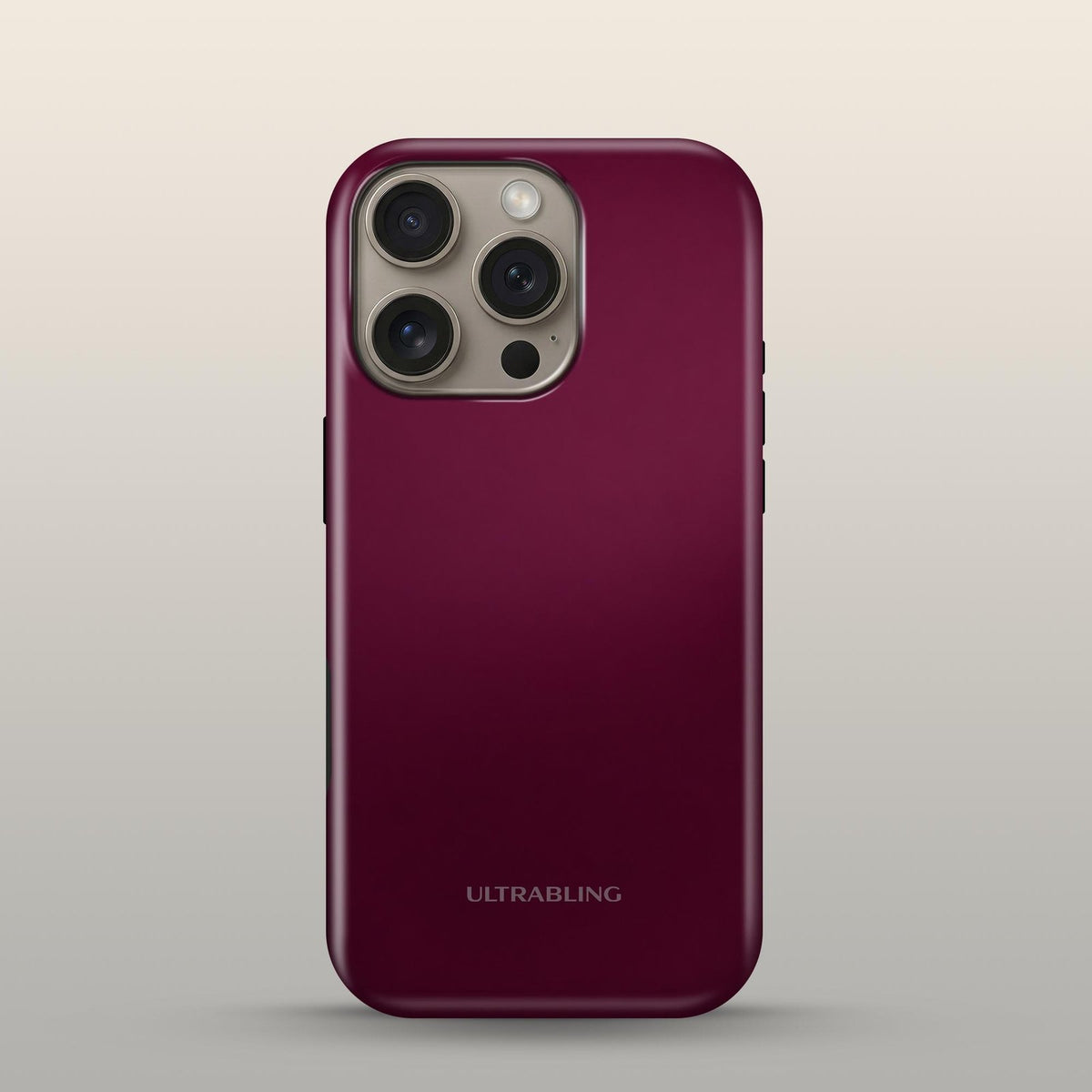 Oxblood Ultrabling eclipse case front view