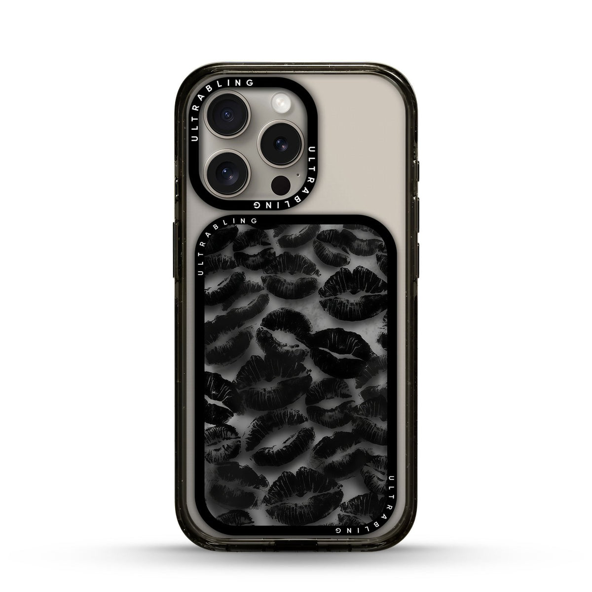 Blackout Kiss MagSafe Wallet - Front View