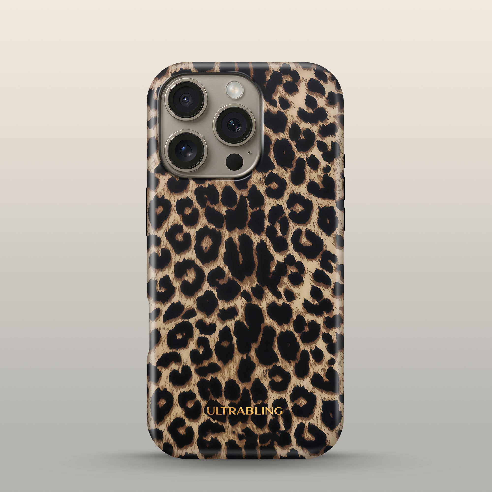 Golden Leopard Ultrabling eclipse case front view