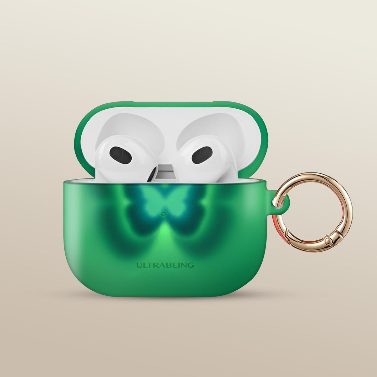 Glow Wing Ultrabling AirPods case front view