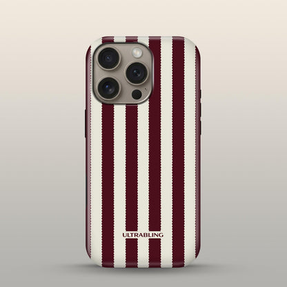 Bistro Stripe Ultrabling eclipse case front view