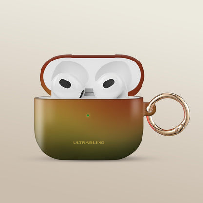 Mango Haze Ultrabling AirPods case front view