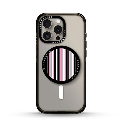 Taffy Stripe Ultrabling MagSafe Phone Grip - Front View