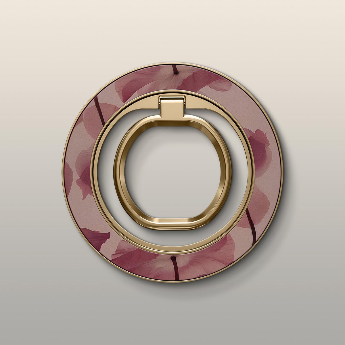 Dusty Petals Ultrabling MagSafe Ring - Front View