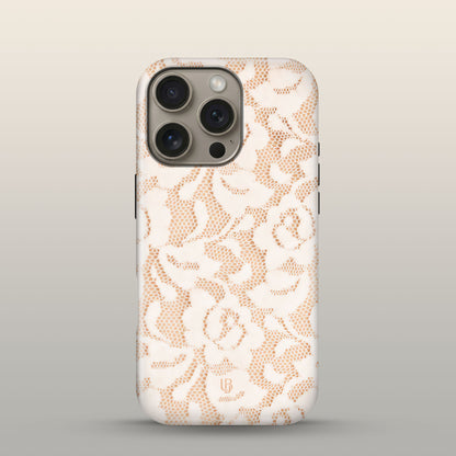 Ivory Lace Ultrabling eclipse case front view