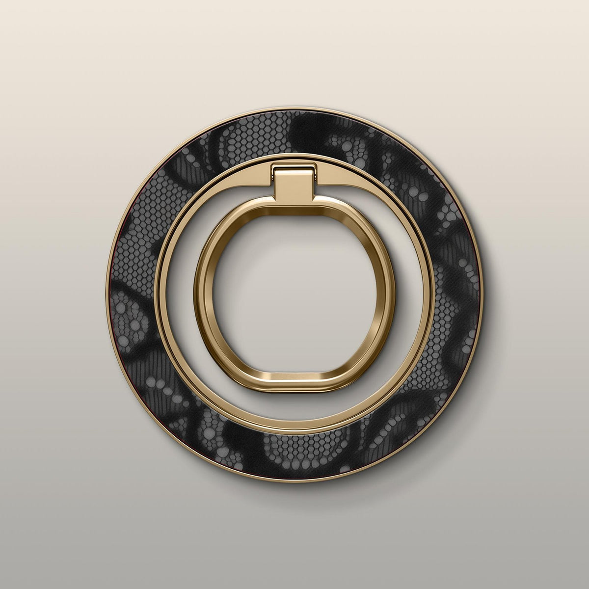 Noir Lace Ultrabling MagSafe Ring - Front View
