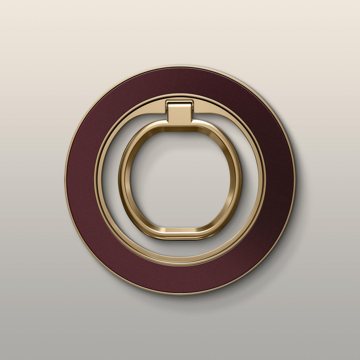 Wine Gloss Ultrabling MagSafe Ring - Front View