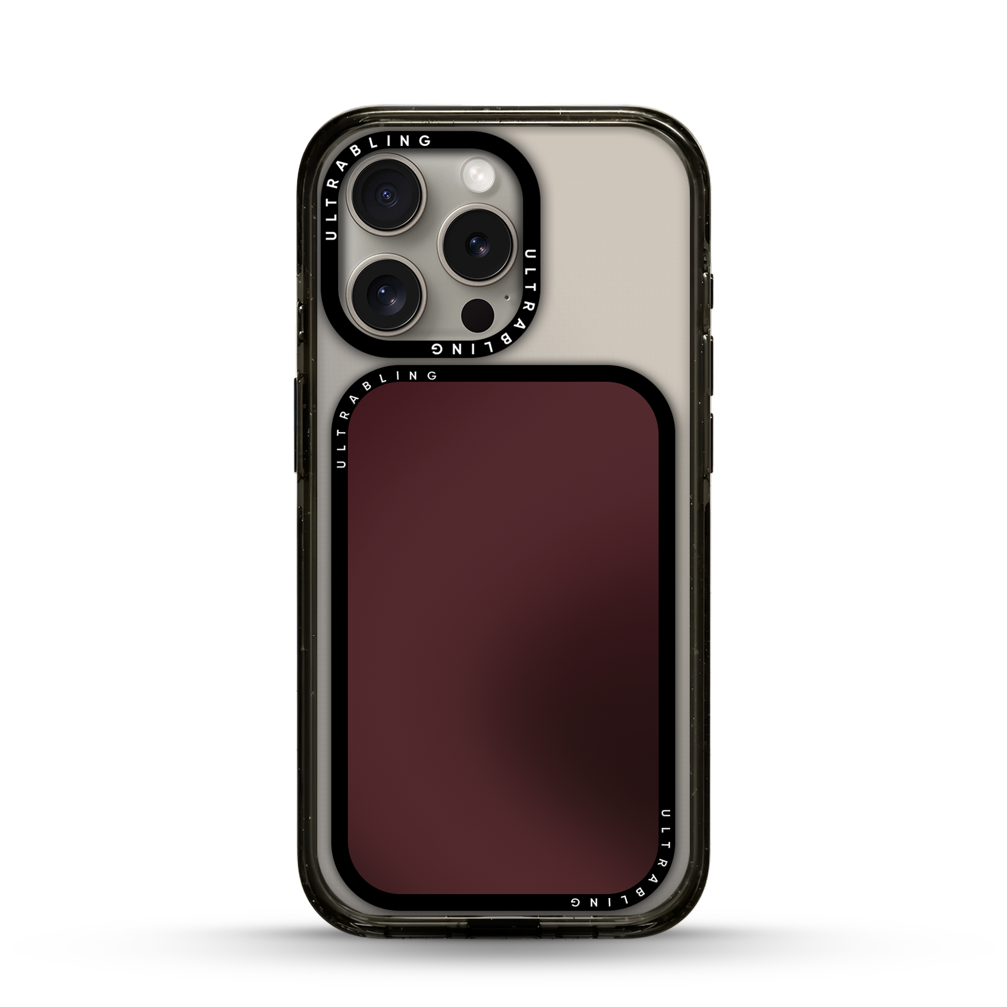 Wine Gloss MagSafe Wallet - Flat Lay