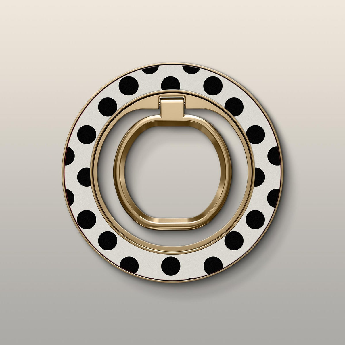 Midnight Polka Ultrabling MagSafe Ring - Front View