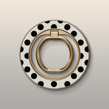 Midnight Polka Ultrabling MagSafe Ring - Front View