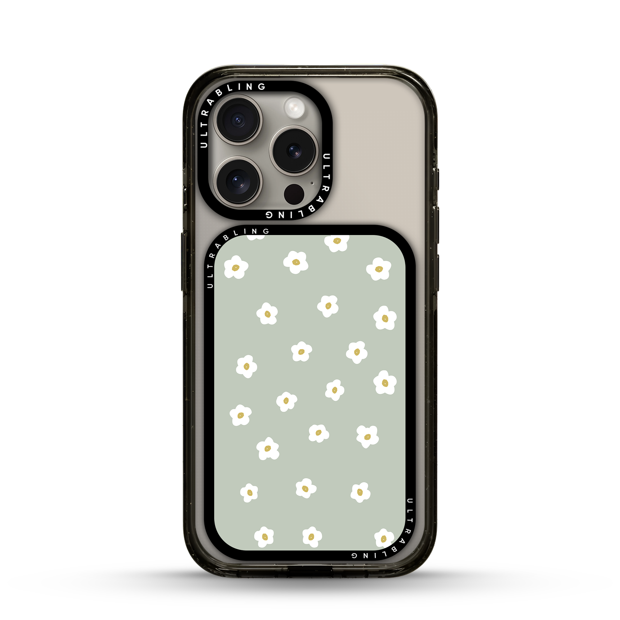 Daisy Pop MagSafe Wallet - Flat Lay