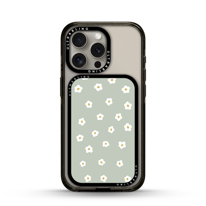 Daisy Pop MagSafe Wallet - Flat Lay
