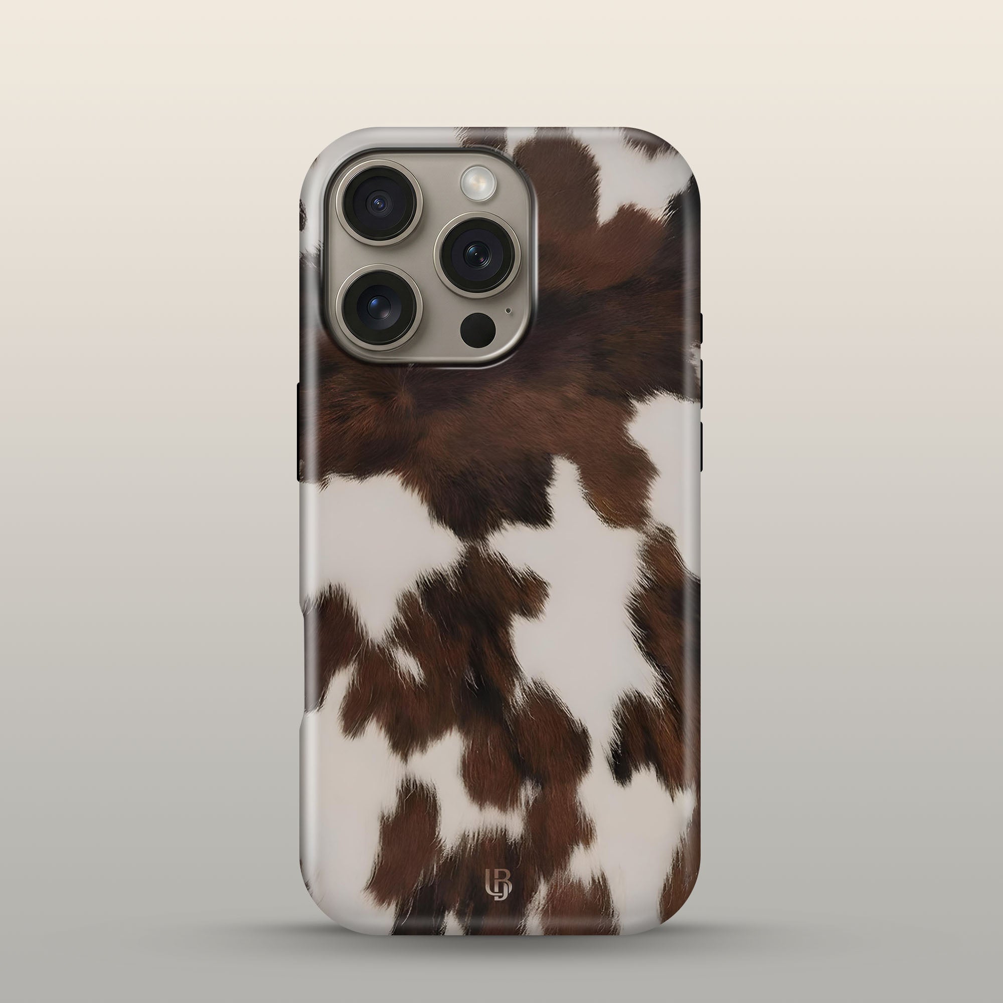 Mocha Cow Ultrabling eclipse case front view