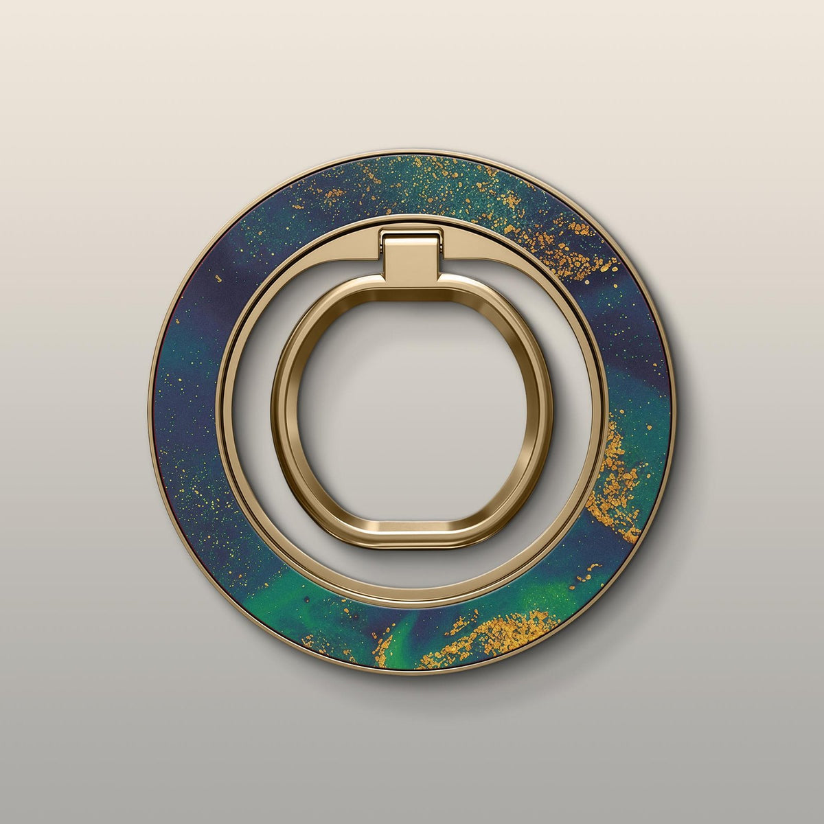 Emerald Nebula Ultrabling MagSafe Ring - Front View