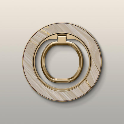 Champagne Marble Ultrabling MagSafe Ring - Front View
