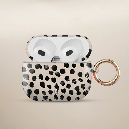 Dalmatian Chic Ultrabling AirPods case front view