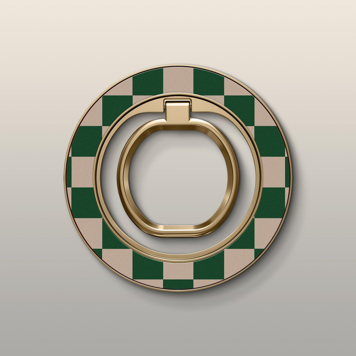 Emerald Grid Ultrabling MagSafe Ring - Front View