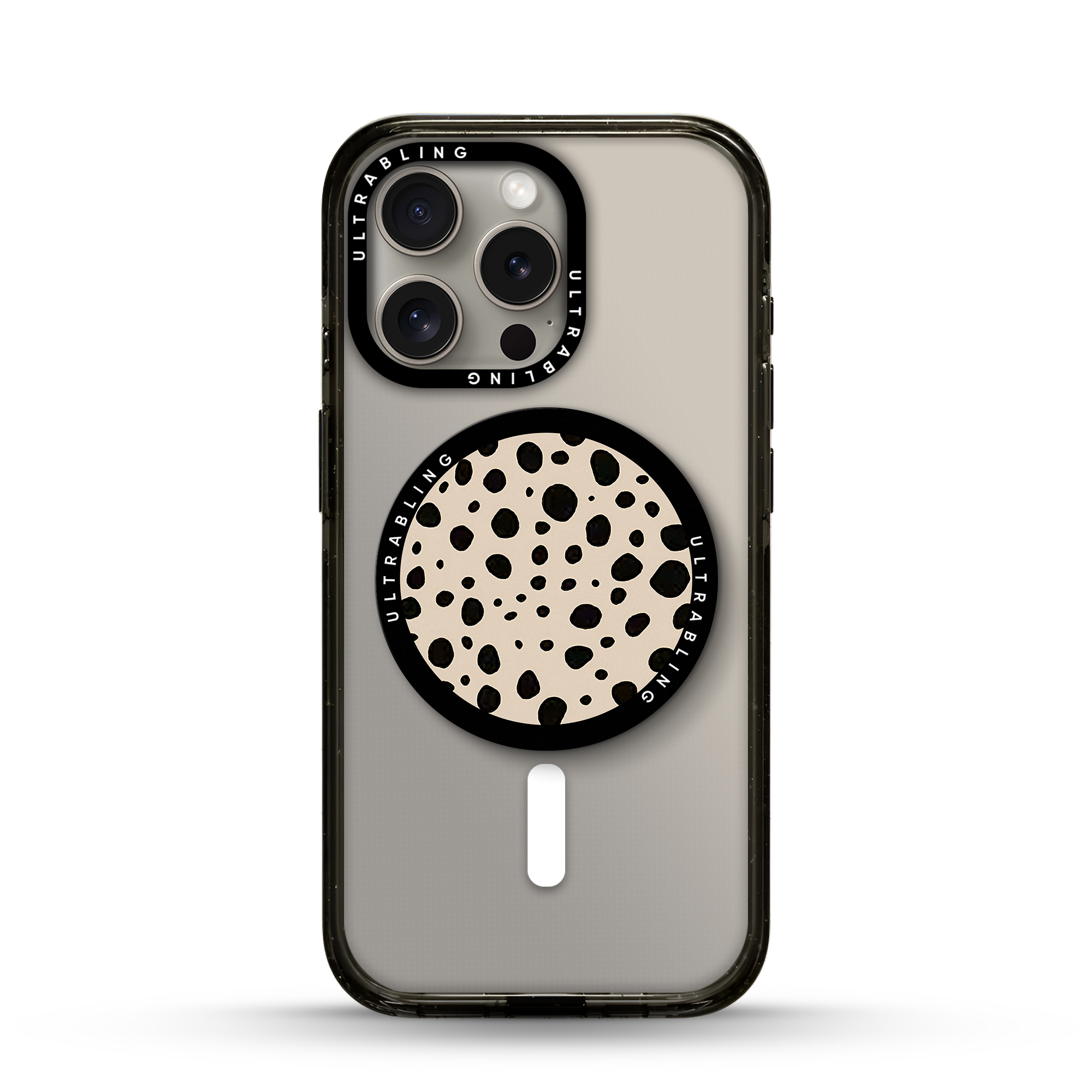 Speckled Sand Ultrabling MagSafe Phone Grip - Front View