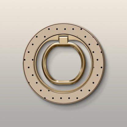Vanilla Dots Ultrabling MagSafe Ring - Front View