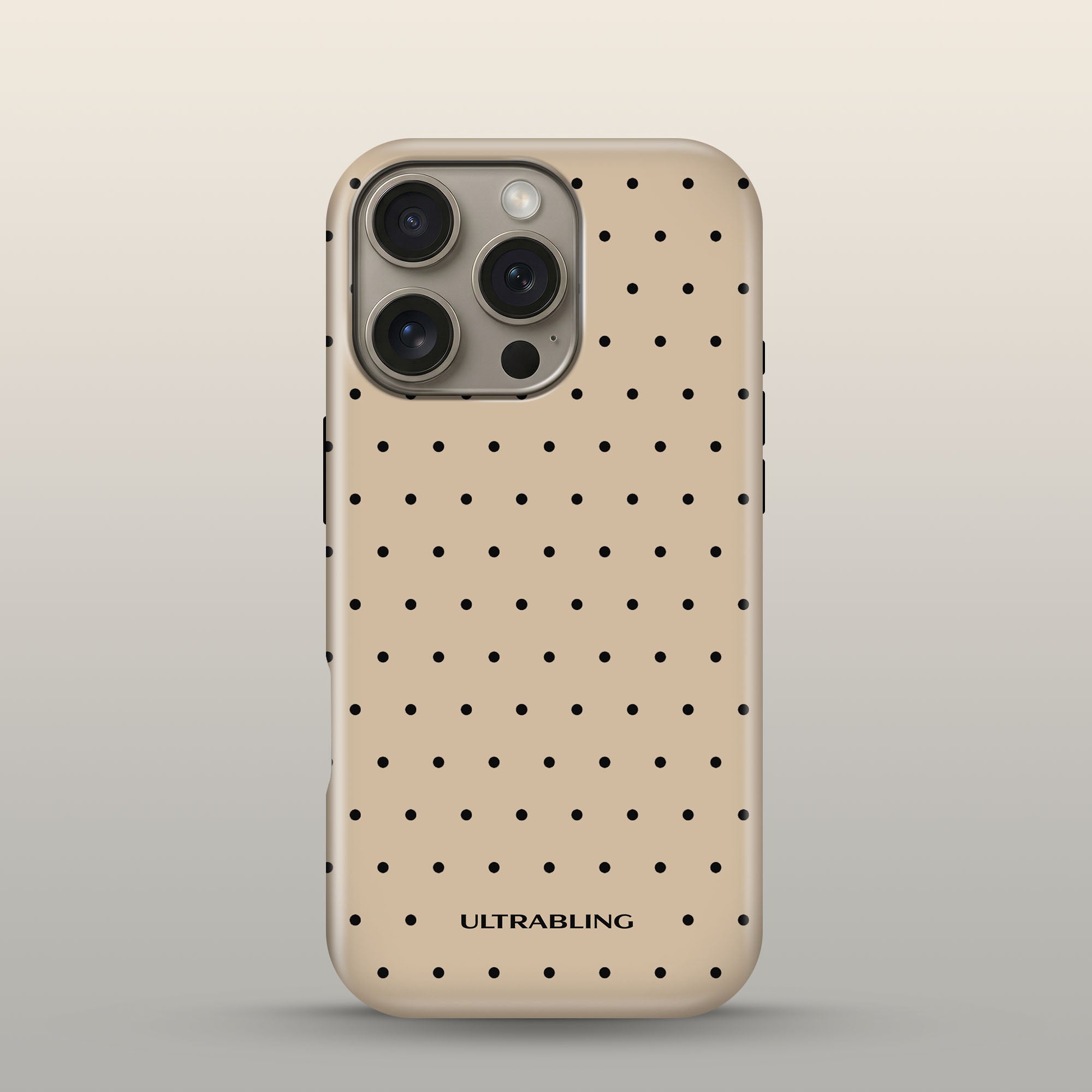 Vanilla Dots Ultrabling eclipse case front view
