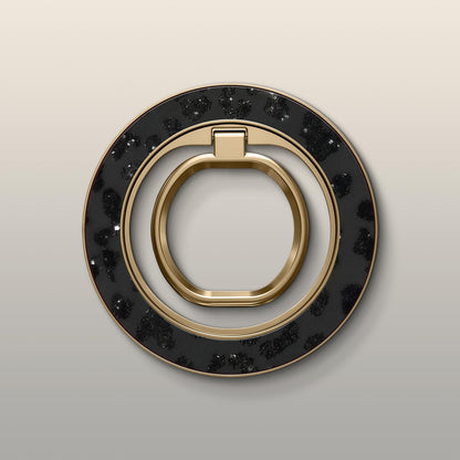 Black Stardust Ultrabling MagSafe Ring - Front View