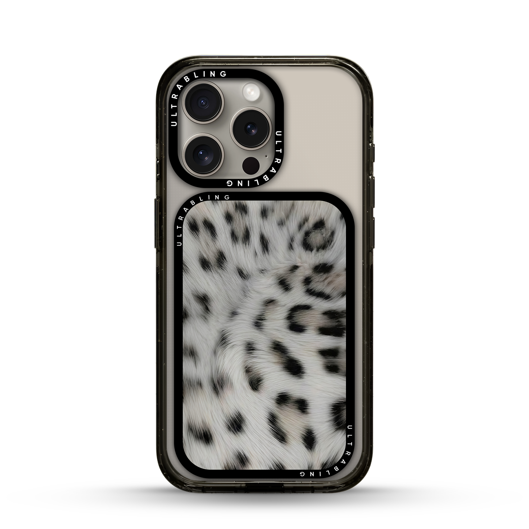 Snow Leopard MagSafe Wallet - Flat Lay