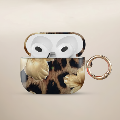 Leopard Royale Ultrabling AirPods case front view