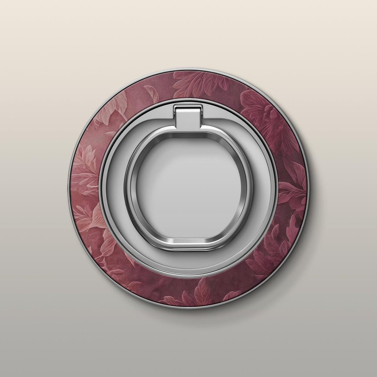 Burgundy Bloom - MagSafe Ring