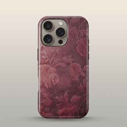Burgundy Bloom Ultrabling eclipse case front view