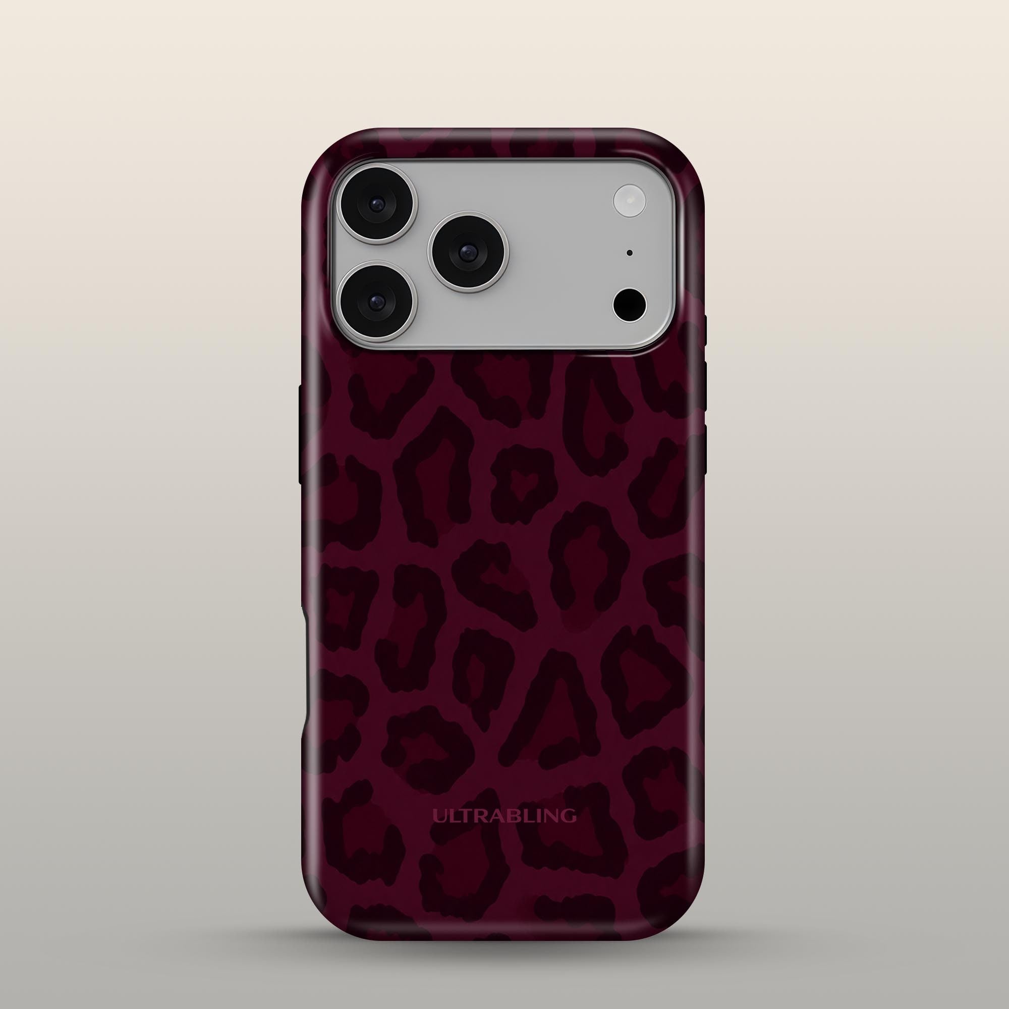 Bordeaux Leopard - Eclipse Case
